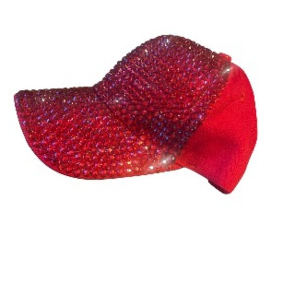 BEDAZZLED RHINESTONE HAT - Picture 3 of 3